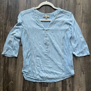 Democracy Sky Blue Top